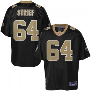 Pro Line Men's New Orleans Saints Zach Strief Team Color Jersey