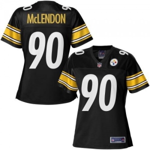 Pro Line Women's Pittsburgh Steelers Steve McLendon Team Color J