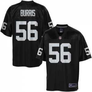 Pro Line Men's Oakland Raiders Miles Burris Team Color Jersey