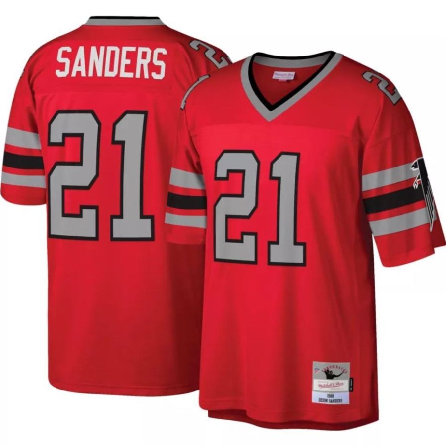 Mitchell & Ness Men's 1989 Game Jersey Atlanta Falcons Deion San