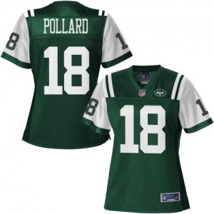 Pro Line Women's New York Jets Royce Pollard Team Color Jersey