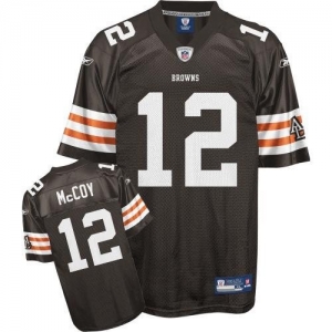 Reebok Colt McCoy Cleveland Browns Replica Jersey - Brown