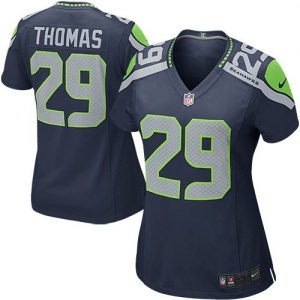 Nike Women's Seattle Seahawks Earl Thomas Game Team Color Jersey