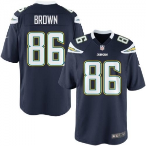 Nike Youth San Diego Chargers Vincent Brown Team Color Game Jers