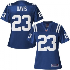 Pro Line Women's Indianapolis Colts Vontae Davis Team Color Jers