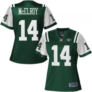 Pro Line Women's New York Jets Greg McElroy Team Color Jersey