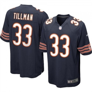 Nike Chicago Bears Charles Tillman Game Team Color Jersey