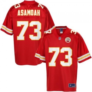 Pro Line Men's Kansas City Chiefs Jon Asamoah Team Color Jersey