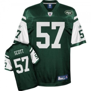 Reebok New York Jets Bart Scott Replica Jersey