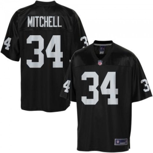 Pro Line Men's Oakland Raiders Mike Mitchell Team Color Jersey