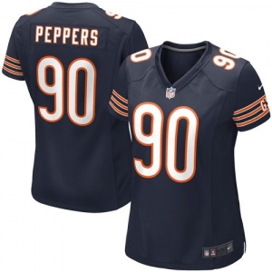 Nike Julius Peppers Chicago Bears Women's Game Jersey - Navy Blu