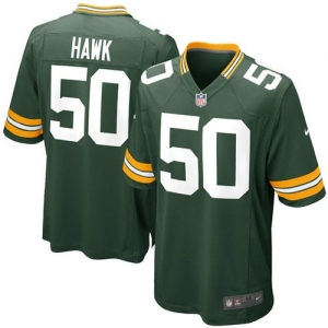 Nike A.J. Hawk Green Bay Packers Youth Game Jersey - Green