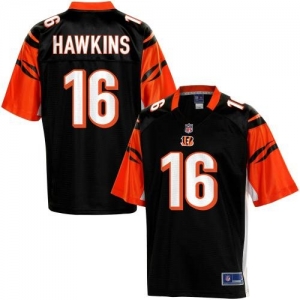 Pro Line Men's Cincinnati Bengals Andrew Hawkins Team Color Jers