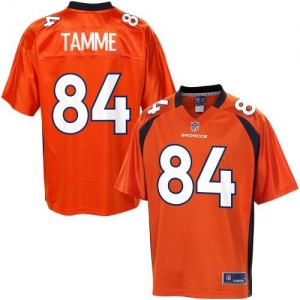 Pro Line Men's Denver Broncos Jacob Tamme Team Color Jersey