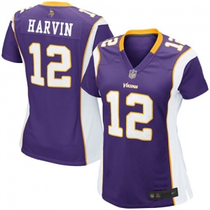 Nike Women's Minnesota Vikings Percy Harvin Game Team Color Jers