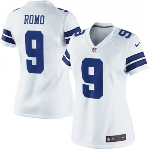 Nike Tony Romo Dallas Cowboys Ladies The Limited Jersey - White