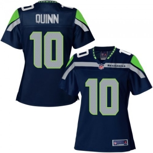 Pro Line Women's Seattle Seahawks Brady Quinn Team Color Jersey