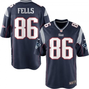 Nike Youth New England Patriots Daniel Fells Team Color Game Jer