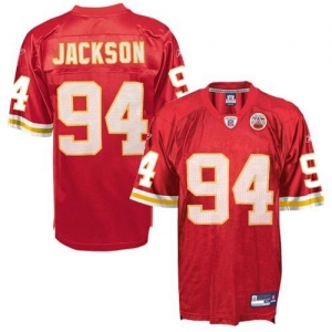 Reebok NFL Equipment Kansas City Chiefs #94 Tyson Jackson AFL 50