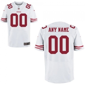 Nike San Francisco 49ers Customized Elite Jersey - White