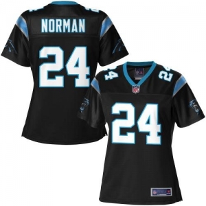 Pro Line Women's Carolina Panthers Josh Norman Team Color Jersey