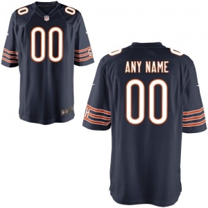 Nike Men's Chicago Bears Customized Team Color Game Jersey