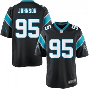 Nike Youth Carolina Panthers Charles Johnson Team Color Game Jer