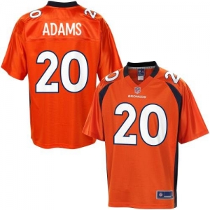 Pro Line Men's Denver Broncos Mike Adams Team Color Jersey