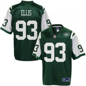 Pro Line Men's New York Jets Kenrick Ellis Team Color Jersey