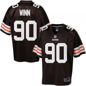 Pro Line Men's Cleveland Browns Billy Winn Team Color Jersey