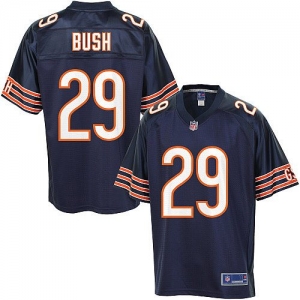 Nike Michael Bush Chicago Bears Game Jersey - Navy Blue