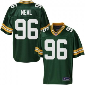 Pro Line Men's Green Bay Packers Mike Neal Team Color Jersey