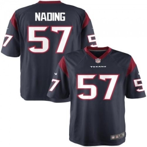 Nike Youth Houston Texans Jesse Nading Team Color Game Jersey