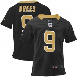 Nike Drew Brees New Orleans Saints Toddler Game Jersey - Black -