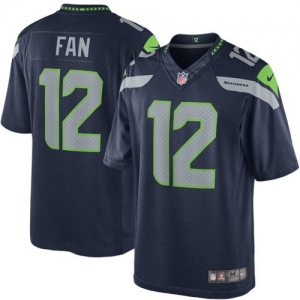 Nike Seattle Seahawks 12th Fan The Limited Jersey - College Navy