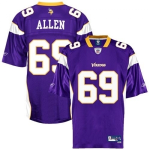 Reebok Jared Allen Minnesota Vikings Premier Tackle Twill Jersey