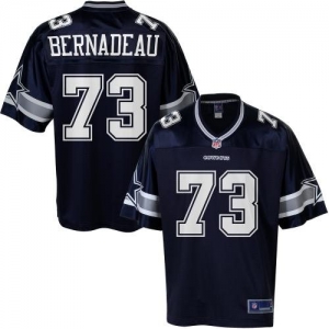 Pro Line Men's Dallas Cowboys Mackenzy Bernadeau Team Color Jers