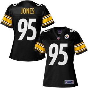 Pro Line Women's Pittsburgh Steelers Jarvis Jones Team Color Jer