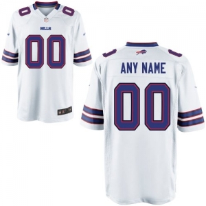 Nike Men's Buffalo Bills Customized White Game Jersey