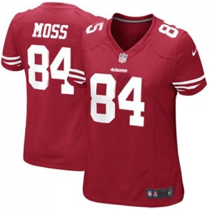 Nike Randy Moss San Francisco 49ers Women's Game Jersey - Scarle