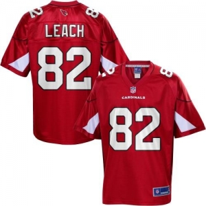 Pro Line Men's Arizona Cardinals Mike Leach Team Color Jersey