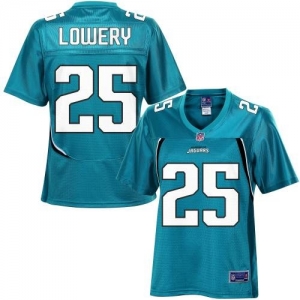 Pro Line Women's Jacksonville Jaguars Dwight Lowery Team Color J