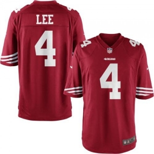 Nike Youth San Francisco 49ers Andy Lee Team Color Game Jersey