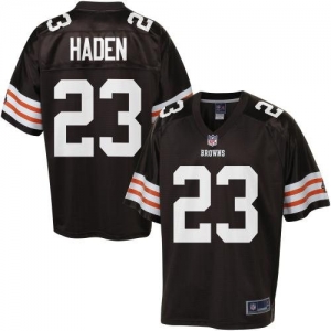 Pro Line Men's Cleveland Browns Joe Haden Team Color Jersey