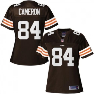 Pro Line Women's Cleveland Browns Jordan Cameron Team Color Jers