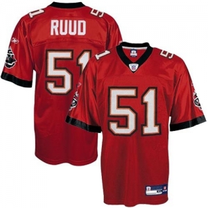 Reebok Barrett Ruud Tampa Bay Buccaneers Red Youth Replica Jerse