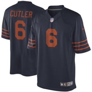 Nike Jay Cutler Chicago Bears Youth Throwback Game Jersey - Navy