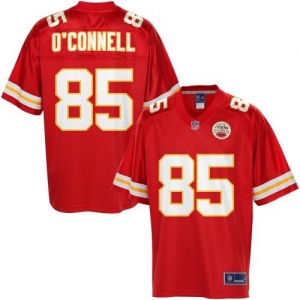 Pro Line Men's Kansas City Chiefs Jake O'Connell Team Color Jers