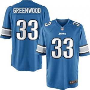 Nike Youth Detroit Lions Chris Greenwood Team Color Game Jersey