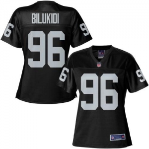 Pro Line Women's Oakland Raiders Christo Bilukidi Team Color Jer